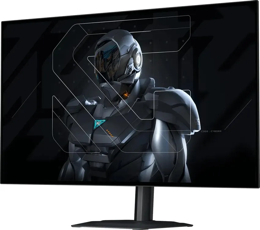 Gigabyte MO27Q28GR WOLED панель дизайн подставка боковой вид