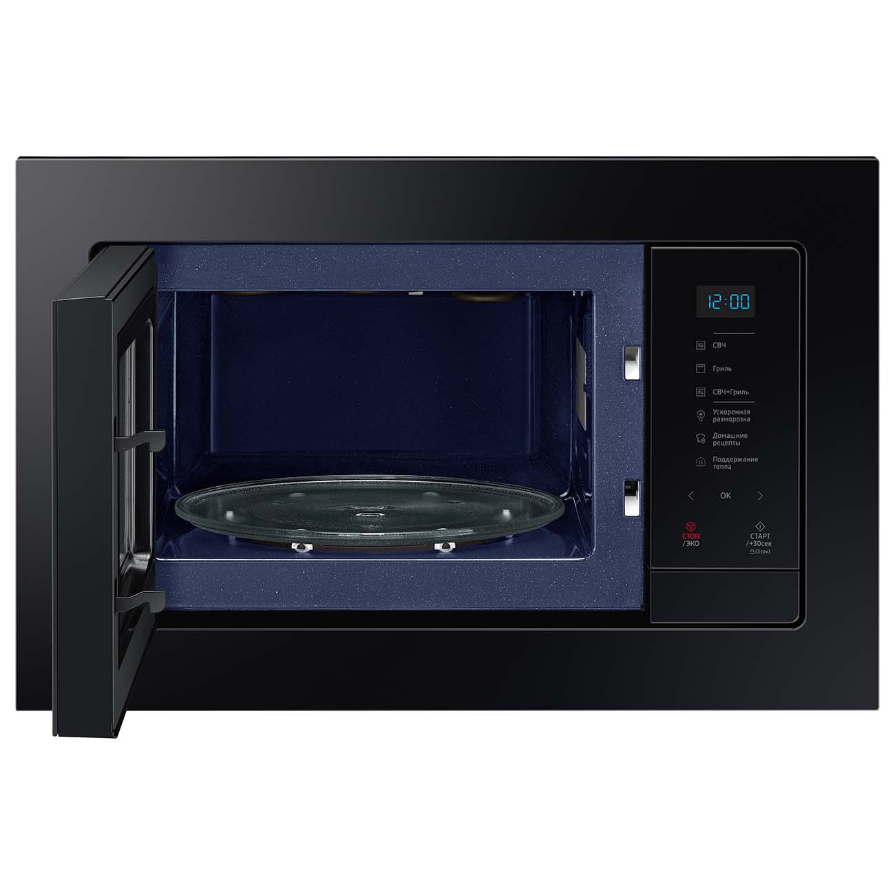 Встраиваемая микроволновая печь Samsung MG23A7118AK фото 4