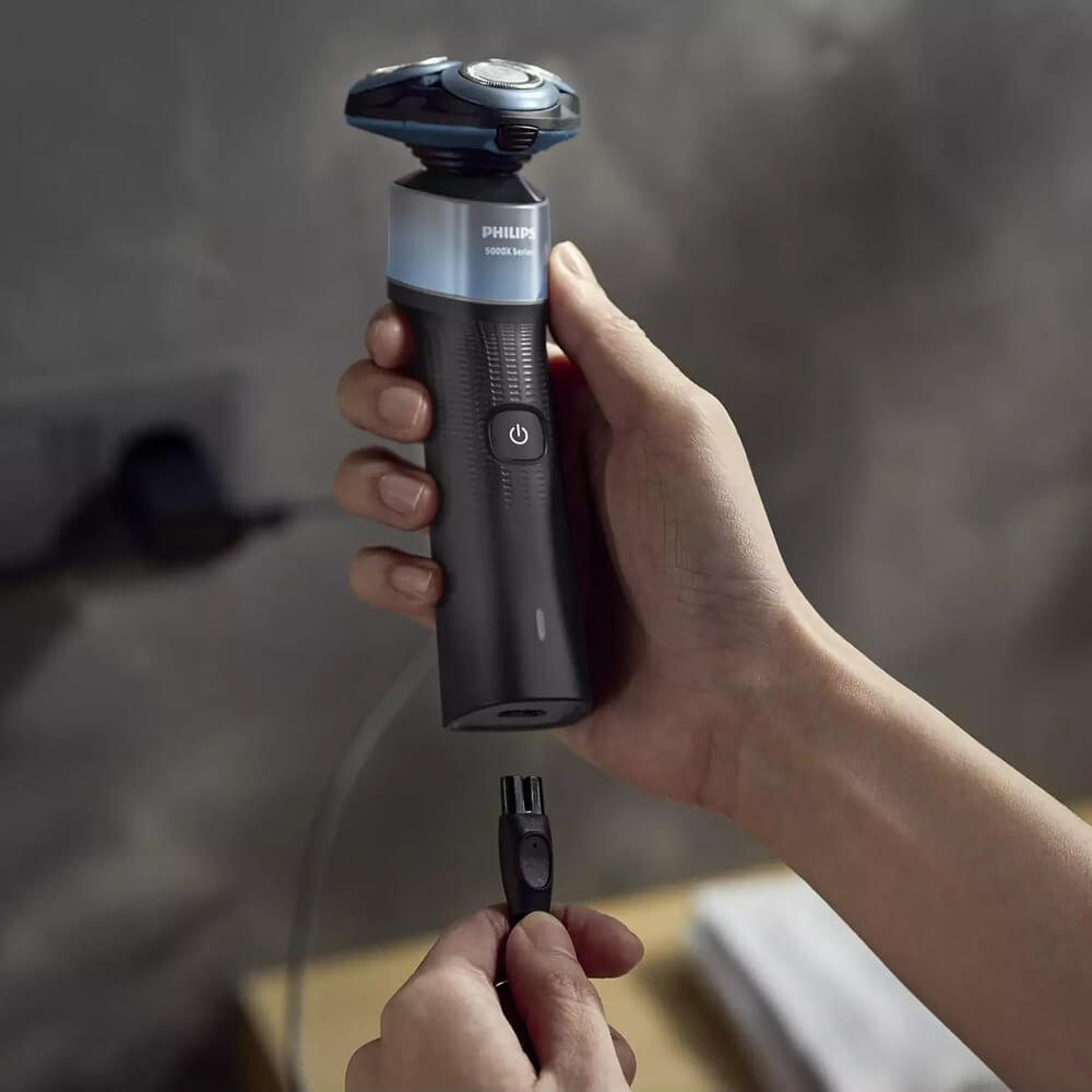 Philips X5006/00 USB зарядка кабель в руке портативность кнопка питания