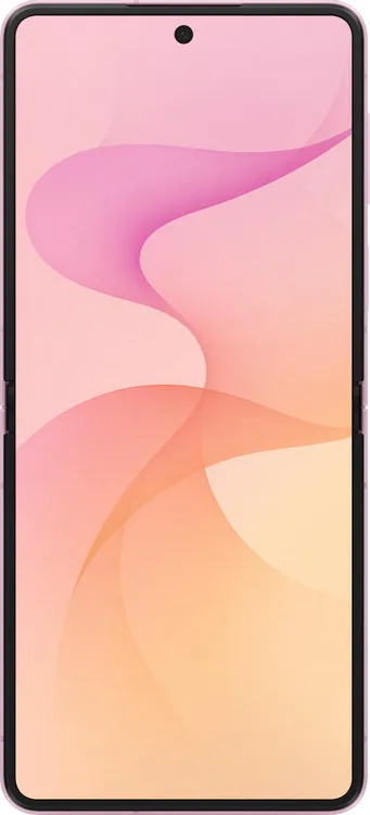 Samsung Galaxy Z Flip8 розовый в сложенном виде — компактный форм-фактор раскладушки
