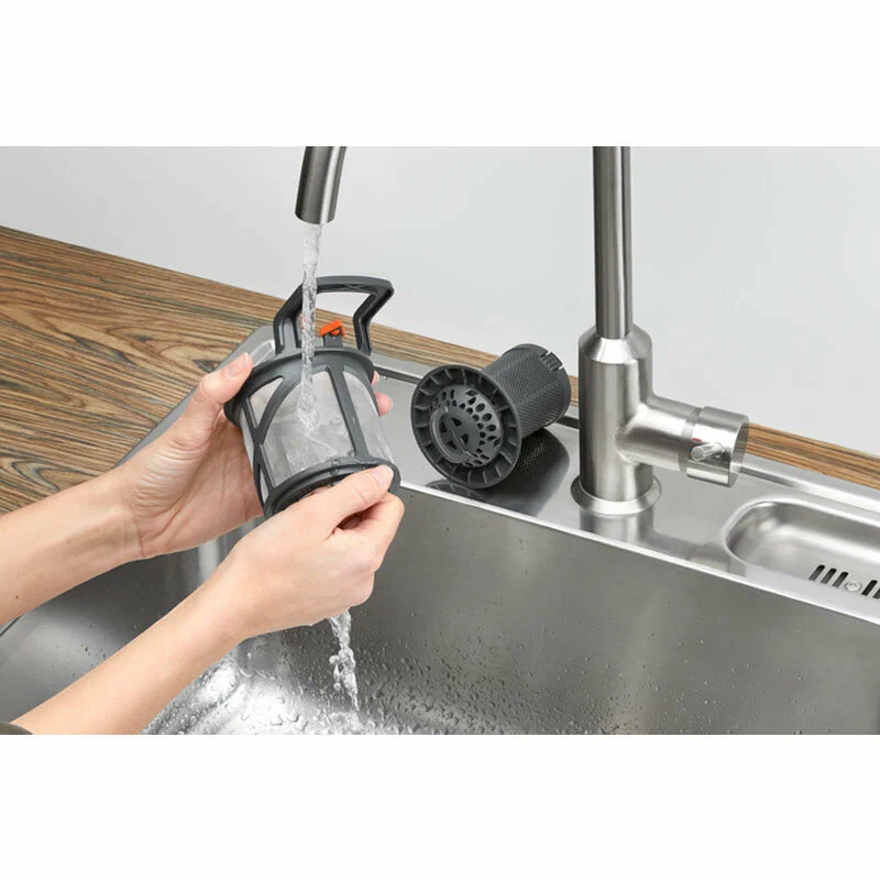 Electrolux KESC2210L очистка фильтра под проточной водой