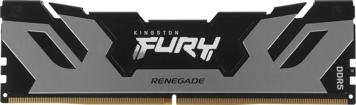 Kingston Fury KF564C32RSK2-64 DDR5 6400 МГц два модуля вид спереди