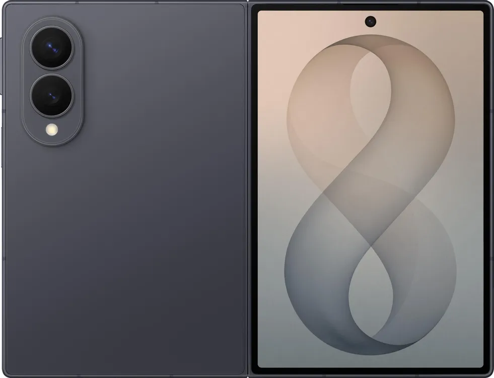 Samsung Galaxy Z Fold8 графит развёрнутый вид — Dynamic AMOLED 2X 7.6 дюйма